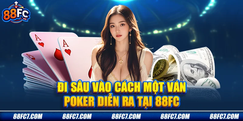 Đi sâu vào cách một ván Poker diễn ra tại 88FC